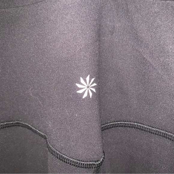 Athleta Black Salutation Stash 7/8 Bodysuit S - Picture 9 of 16